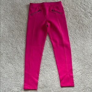 Stylish Pink Kids Stretch Leggings
